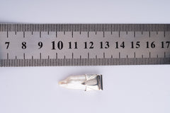 White Pearl Pendant Necklace: 925 Sterling Silver, June Birthstone