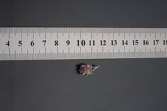 Oxidized Sterling Silver Watermelon Tourmaline Pendant Necklace