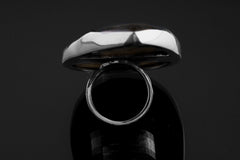 AAA Blue Labradorite Sterling Silver Ring - Adjustable Size 5-10