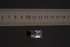 Himalayan Black Tourmaline Pendant: Sterling Silver Crystal Necklace