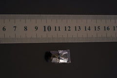 Himalayan Black Tourmaline Pendant: Sterling Silver Crystal Necklace