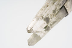 Quartz Emerald Garnet Necklace 925 Sterling Silver Raw Crystal Pendant Heart Crown Chakra Gift