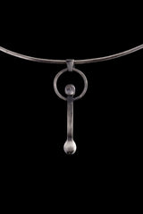 Himalayan Quartz Point Pendant: 925 Silver Spice Spoon Necklace