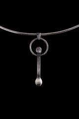 Himalayan Quartz Point Pendant: 925 Silver Spice Spoon Necklace