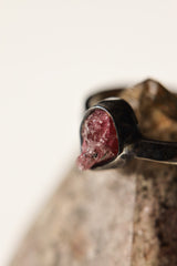 Eternal Blush - Sterling Silver Ring with Pink Tourmaline - Size 3 US - NO/06