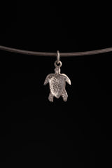 Moonstone Turtle Hoop Earrings 925 Silver, Sea Spirit Jewelry, High Shine Finish, Convertible Pendant, Healing Crystal Gift