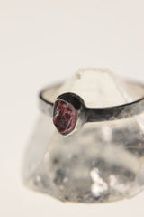 Eternal Blush - Sterling Silver Ring with Pink Tourmaline - Size 6 US - NO/01