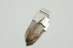 Citrine Quartz Point Pendant: Torrington Cathedral, Sterling Silver