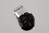 Mount Darwin Tektite Necklace: Sterling Silver Meteorite Pendant