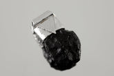 Mount Darwin Tektite Necklace: Sterling Silver Meteorite Pendant