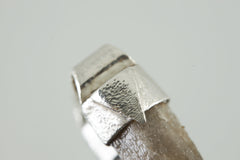 Citrine Quartz Point Pendant: Torrington Cathedral, Sterling Silver