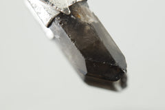 Smoky Quartz Stack Pendant: Australian Crystal, Sterling Silver