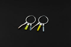 Jade Pearl Aquamarine Sterling Silver Earrings: Heart Chakra Jewelry