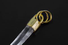 Gold Plated Quartz Point Pendant: Australian Fossicked Crystal Necklace