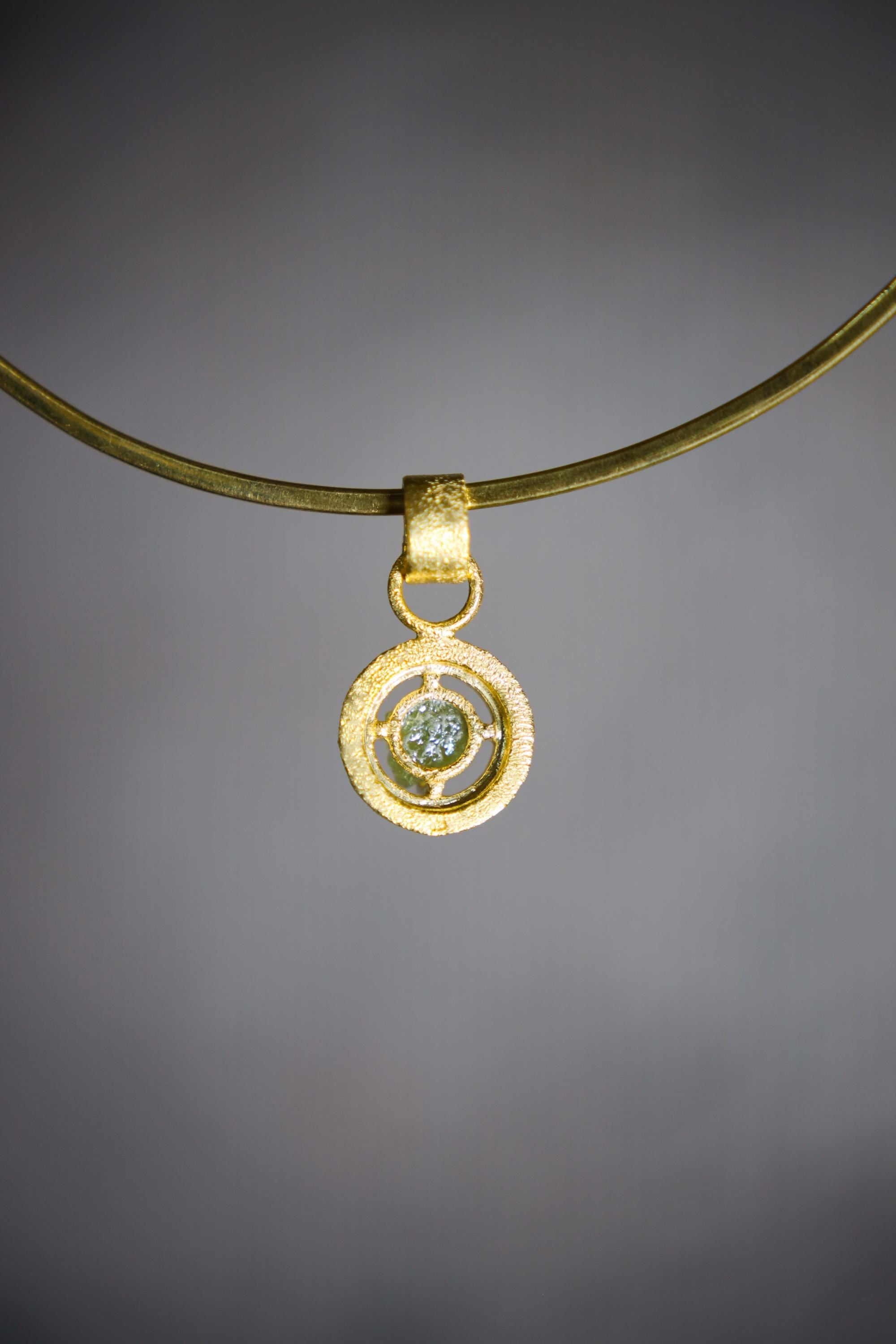AAA Peridot Necklace 925 Silver Gold Plated Claw Pendant Heart Chakra Compassion Crystal Talisman Gift