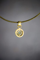 AAA Peridot Necklace 925 Silver Gold Plated Claw Pendant Heart Chakra Compassion Crystal Talisman Gift