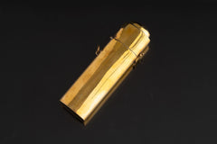 Labradorite Brass Bix Lighter Box Pendant, 9cm Talisman, Multifunctional Amulet, Protective Stone Jewelry, Metaphysical Gift for Him or Her