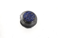 Lapis Lazuli Shield Pendant 925 Sterling Silver Stack Necklace Third Eye Chakra Sagittarius Gift