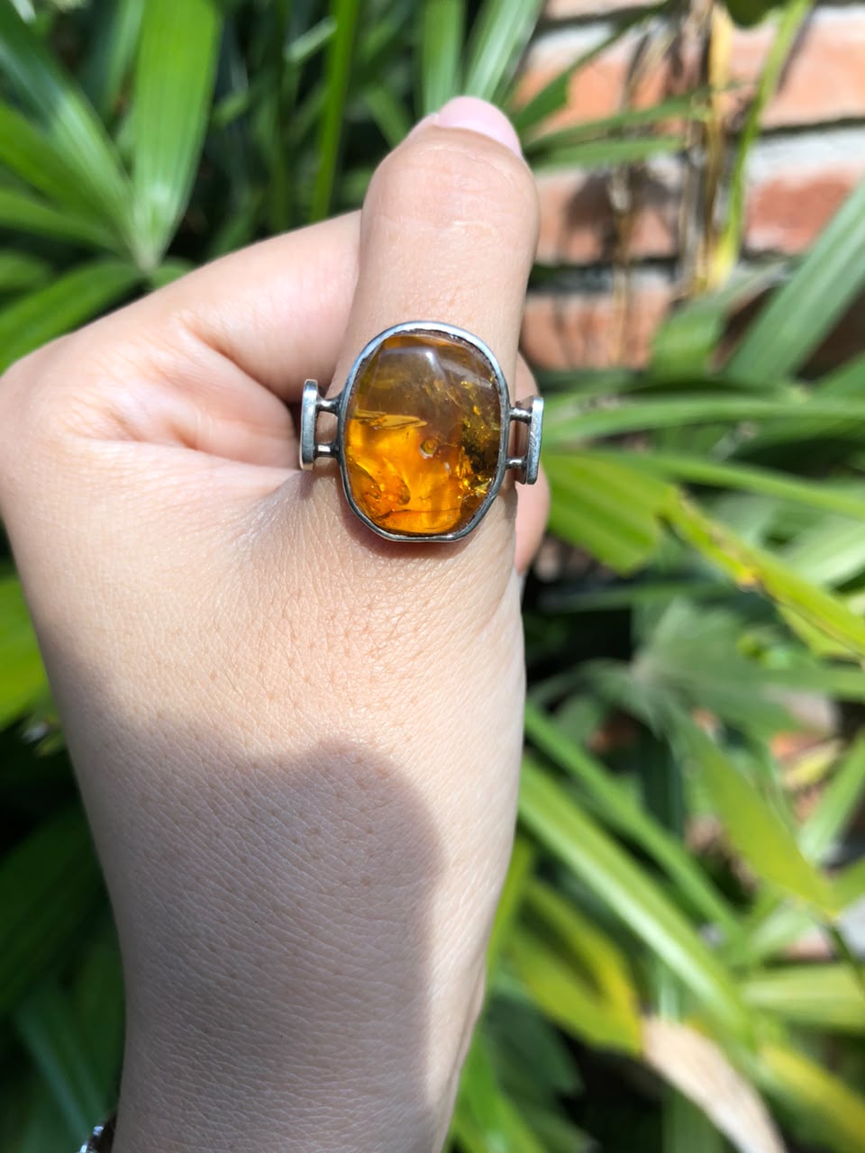 Custom Ring Amber - Alan