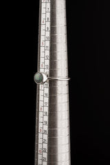 Lightning Ridge Opal - Fine 925 Sterling Silver Round Ring Band - Size US 6 7