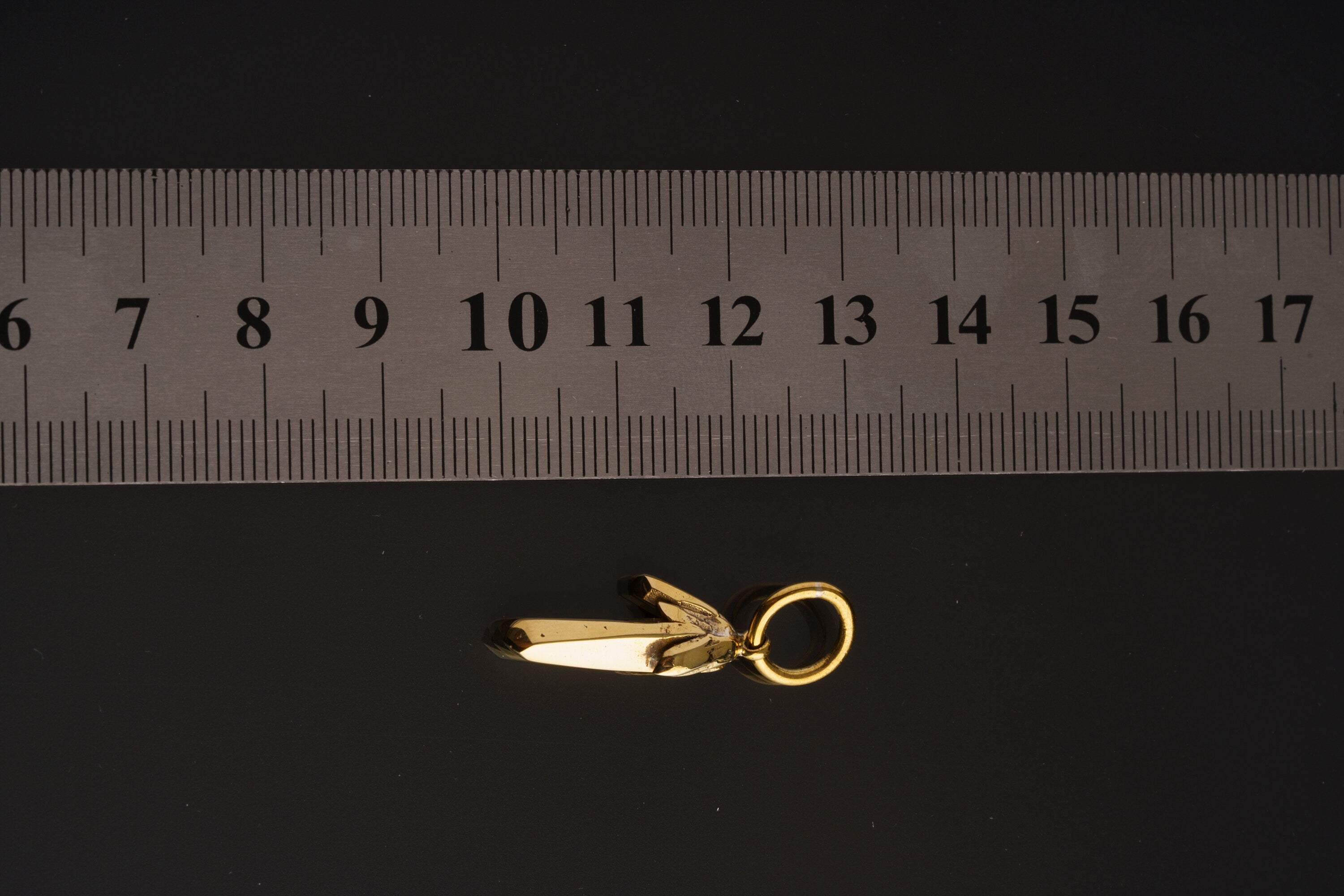 Beautiful Small Himalayan Quartz Cluster Specimen - Gold plated Brass Cast Replica - Necklace Pendant