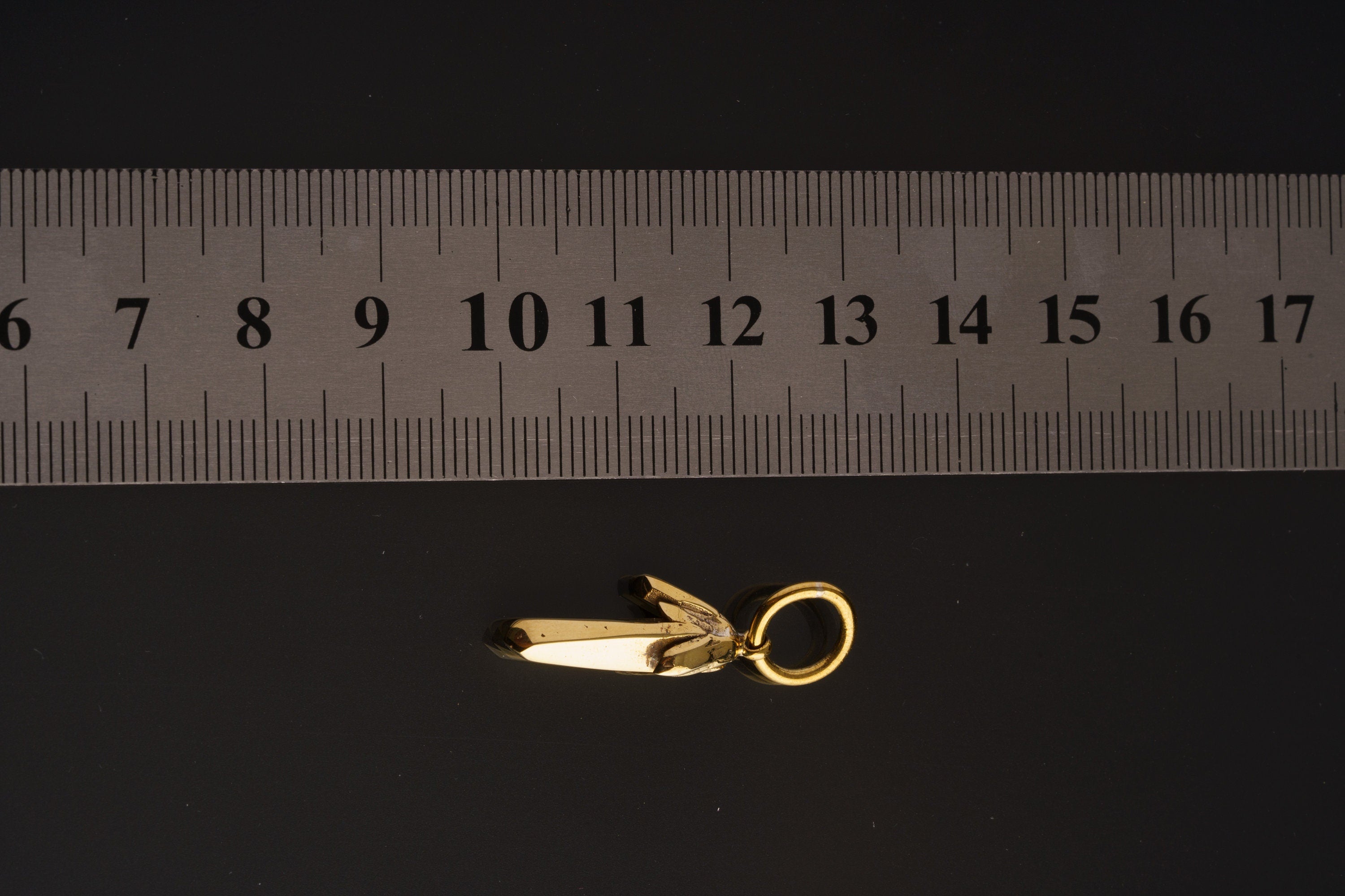 Beautiful Small Himalayan Quartz Cluster Specimen - Gold plated Brass Cast Replica - Necklace Pendant