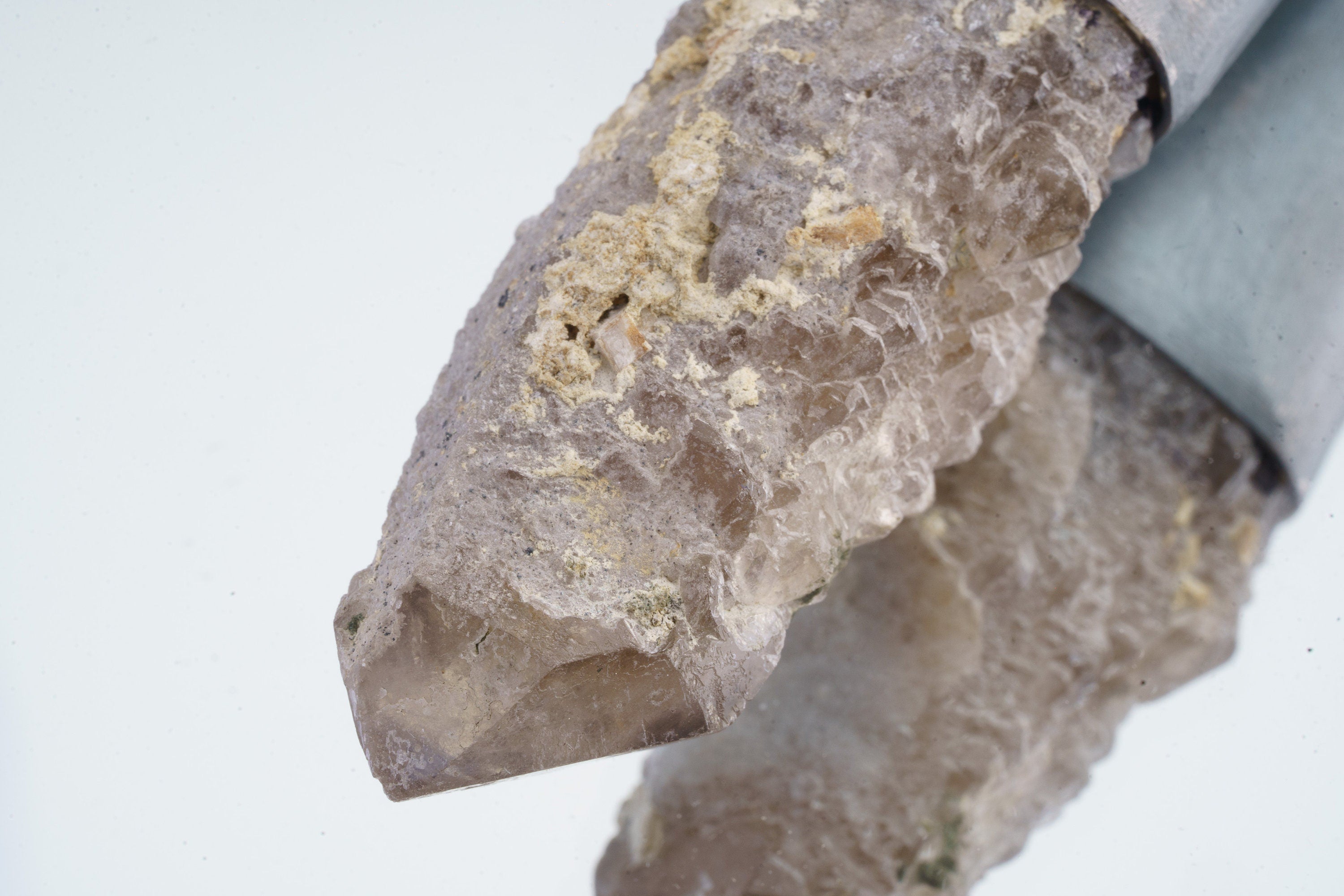 Mongolian Majesty: Huge Rare Cathedral Mongolian Quartz - Sterling Silver Crystal Pendant