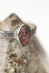 Eternal Blush - Sterling Silver Ring with Pink Tourmaline - Size 5 US - NO/11