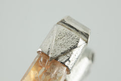 Australian Lithium Quartz Point Stack Pendant, Organic Textured 925 Sterling Silver, Heart Chakra,Libra Zodiac,Emotional Healing,Unique Gift