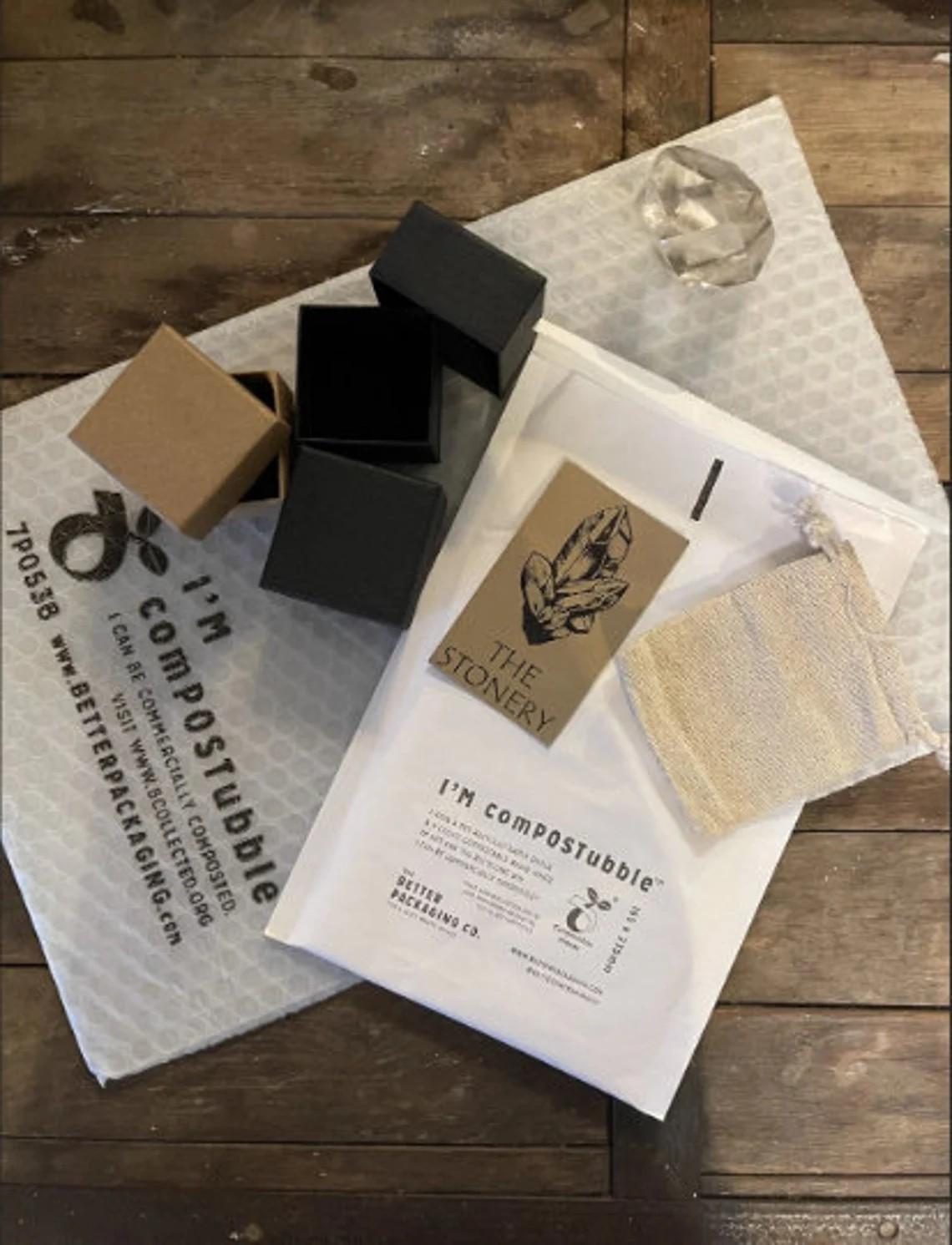 Ruby Dangle Hoop Earring: Gold Plated Sterling Silver, Root Chakra