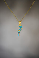 Brilliant Cut Zircon, Australian Opal Droplet Pendant, Sterling Silver, Gold Plated 18k, Healing Energy & Personal Power Crown Chakra Cancer