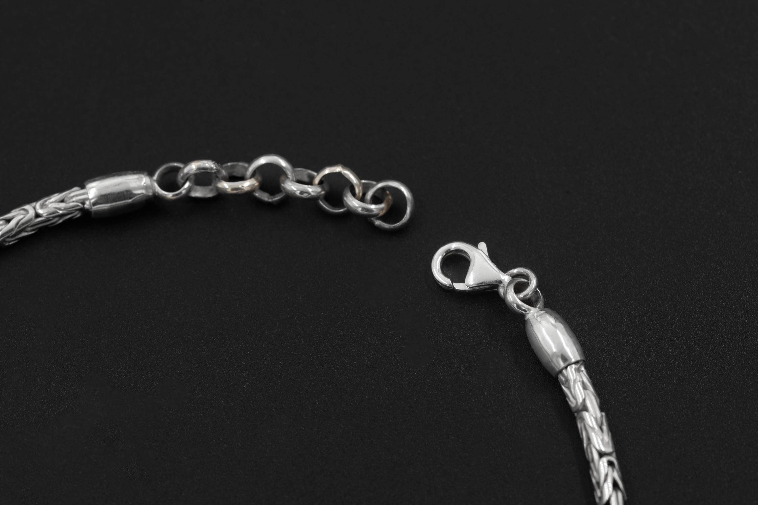 High Grade Blue Moonstone Bracelet Sterling Silver Byzantine Chain Oval Cabochon Third Eye Chakra Jewelry