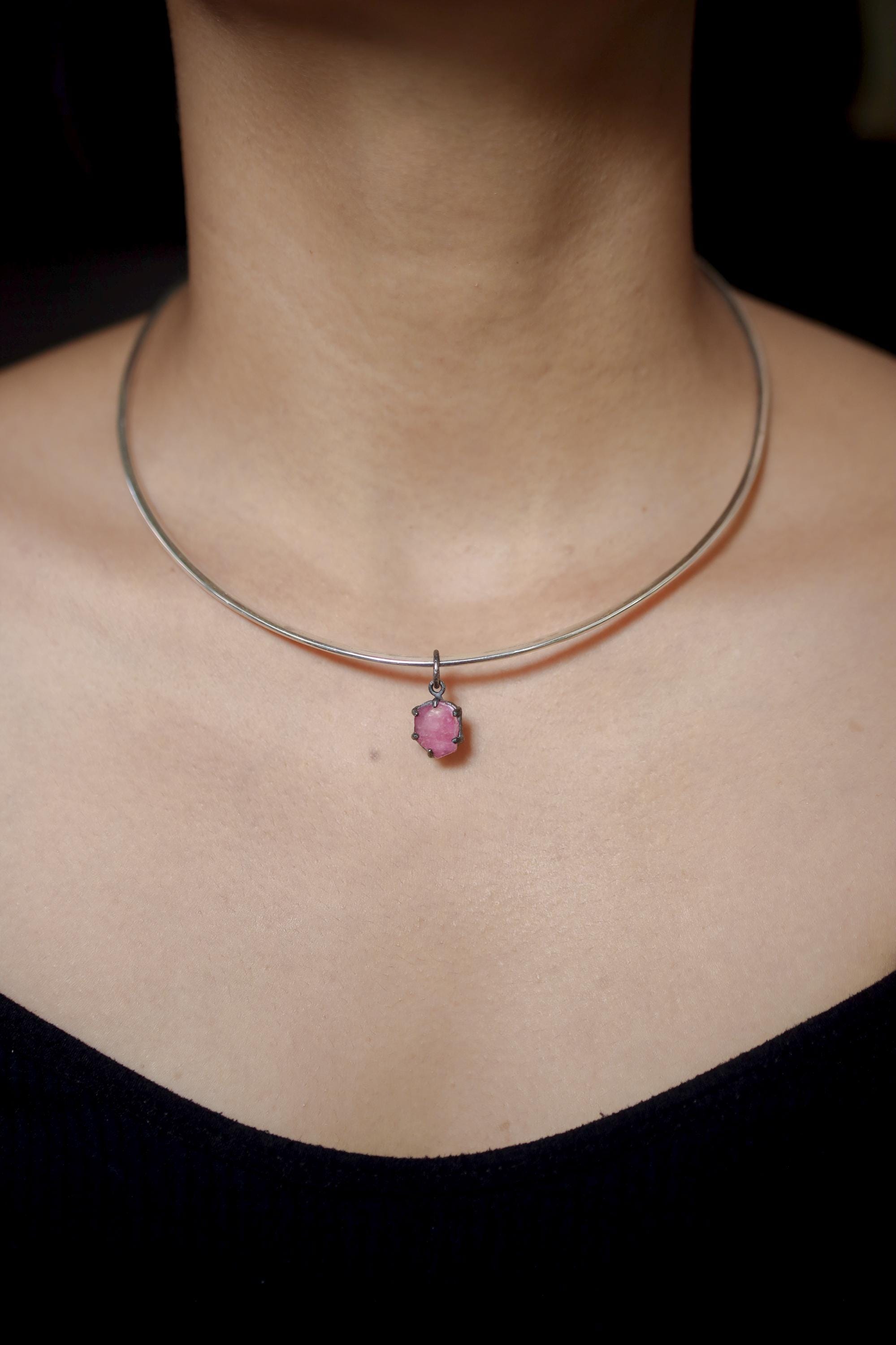 Cambodian Ruby Pendant, 925 Silver Claw Setting, Root Chakra Jewelry