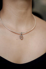 Raw Sunstone Pendant, Hammered Sterling Silver Claw Setting, Healing Jewelry