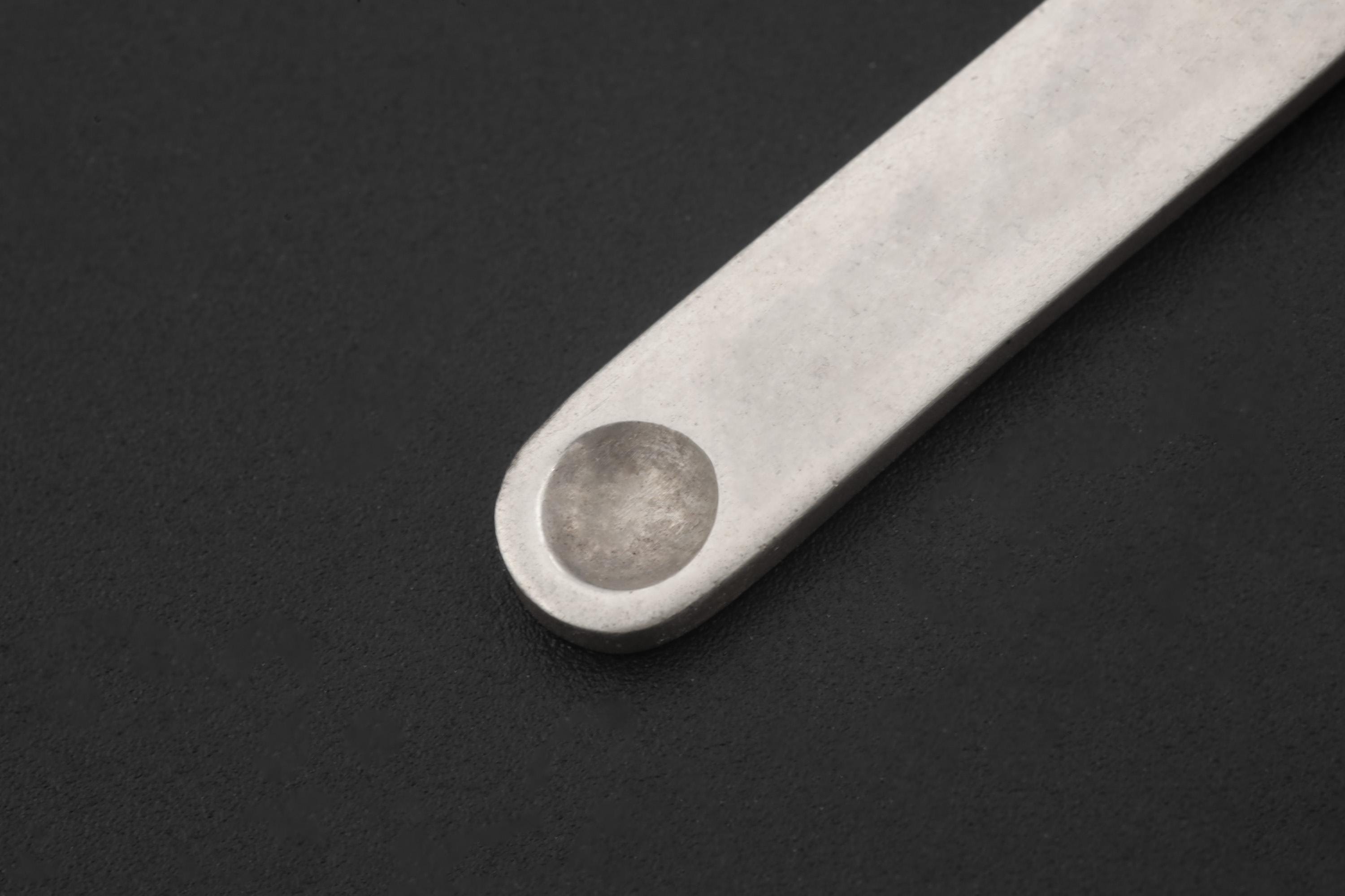 Natural Brown Dravite Tourmaline Wand Pendant, 925 Silver Spoon Design, High Shine Finish, Round Bail, Root Chakra Crystal, Grounding Gift