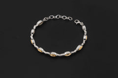 Citrine Bracelet 925 Sterling Silver Natural Non Heat Treated Faceted Marquise Gemstone Solar Plexus Chakra Jewelry Gift