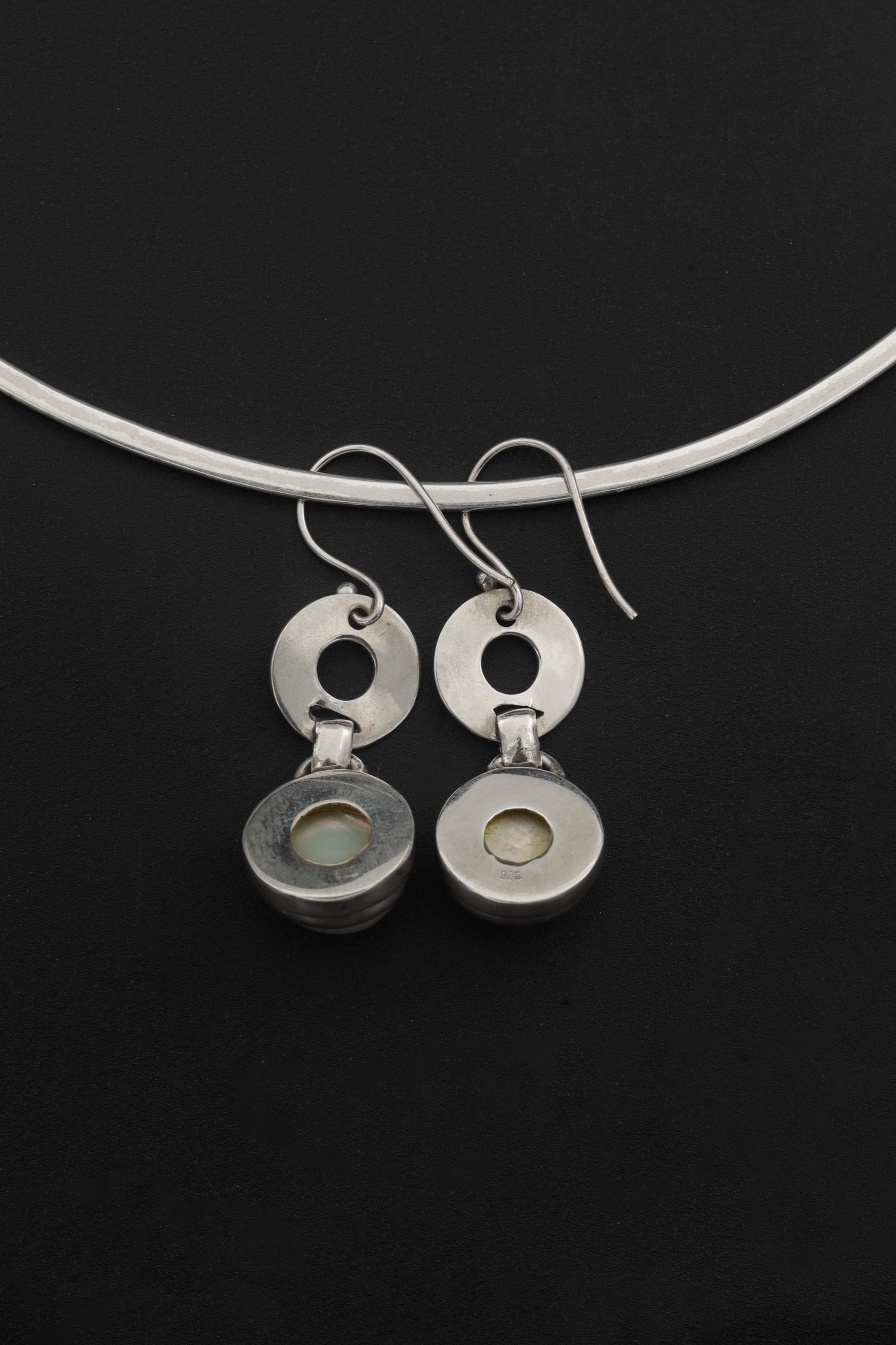 Sterling Silver Pearl Drop Earrings: Classic Luminous Dangle Jewelry