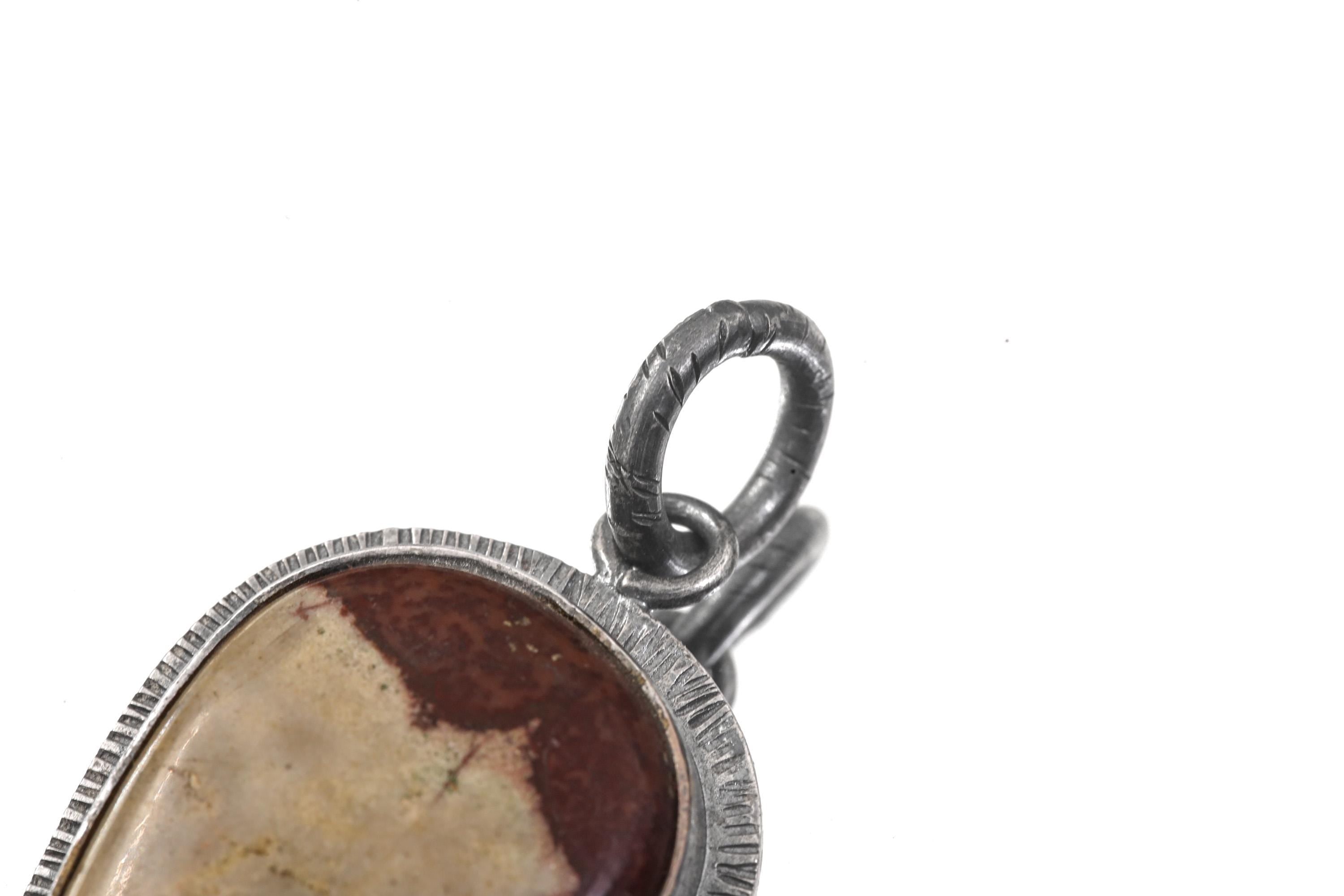 Mookaite Ethiopian Opal Pendant 925 Sterling Silver Sun Ray Necklace Root Crown Chakra Scorpio Leo Gift