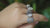 Blue Moonstone Ring 925 Sterling Silver Hammered Wide Band June Birthstone Third Eye Chakra Cancer Libra Gift