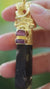 Pink Tourmaline Ruby Smoky Quartz Pendant 925 Silver 18k Gold Plated Lovers Talisman Heart Root Chakra Gift