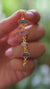 Australian Opal Doublet & Blue Moonstone Pendant With White Zircon, 18k Gold-Plated Sterling Silver, Crystal Necklace, Unique Gift