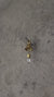 Mini Crystal-Adorned Prayer Bell, Bronze & 18k Gold-Plated, Clear Quartz Charm, Spiritual Décor, Chistmas Tree Ornament, Enchanting Accent,