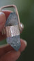 Aqua Aura Quartz Pendant 925 Sterling Silver Double Terminated Window Crystal Throat Crown Chakra Necklace
