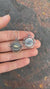 Labradorite Circle Earring 925 Sterling Silver Textured Portal Dangle Third Eye Crown Chakra Jewelry Gift