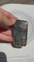 Big AAA Blue Labradorite Freeform Wing Shaped (Has a Twin) - 925 Sterling Silver - Heavy Set Adjustable Textured Ring - Size 5-10 US