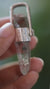 Himalayan Lemurian Quartz Pendant 925 Sterling Silver Chlorite Rutile Laser Point Crown Root Chakra Gift