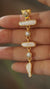 Blue Moonstone Baroque Pearl Pendant, 18k Gold Plated Silver Cascade Necklace, Crown Heart Chakra Jewelry Gift