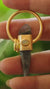 Himalayan Chlorite Quartz & Opal Pendant: Gold Plated Sterling Silver