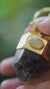 Ethiopian Opal Smoky Quartz Necklace Gold Plated Silver Buddha Pendant Meditation Spiritual Jewelry Gift