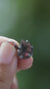 Rubellite Tourmaline Pendant 925 Sterling Silver Oxidized Claw Necklace Heart Chakra Libra Scorpio Gift